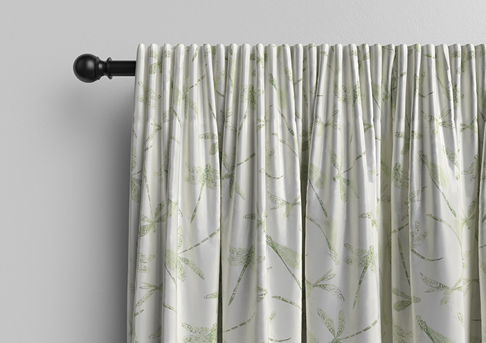 Dragonflies, Green - Made to Measure Curtains - Image 10